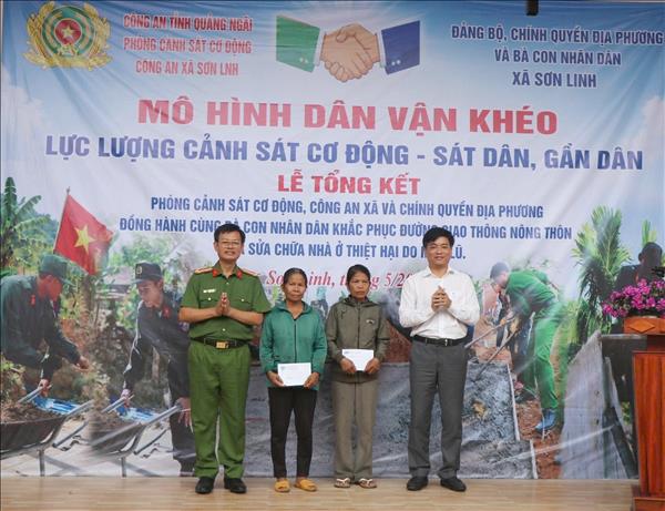 Mô hình dân vận khéo góp phần lan tỏa hình ảnh đẹp của người chiến sĩ Công an nhân dân
