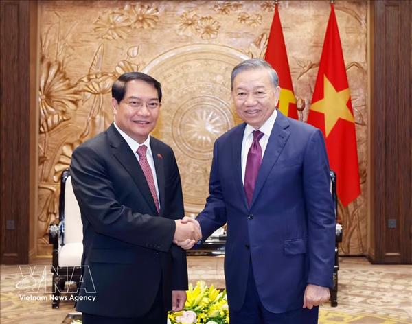 Máximo dirigente vietnamita aboga por fortalecer nexos entre Hanoi y Vientiane