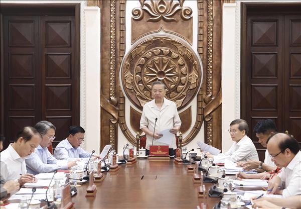 Tổng Bí thư, Chủ tịch nước Tô Lâm: Kiện toàn các Ban chỉ đạo của Trung ương về hoàn thiện thể chế, pháp luật và cải cách tư pháp