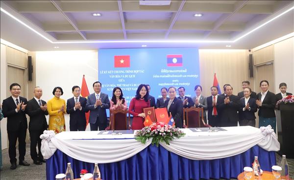 Vietnam, Laos ink 2026–2030 culture-tourism cooperation plan