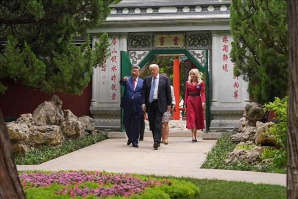 中国とアメリカ首脳、安定的な二国間関係維持で共通認識