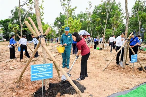 ホーチミン市：植樹活動を通じて国際的な連帯を強化