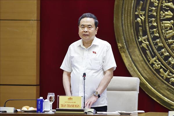 Chủ tịch Quốc hội Trần Thanh Mẫn: Đổi mới công tác lãnh đạo, điều hành và tổ chức công việc