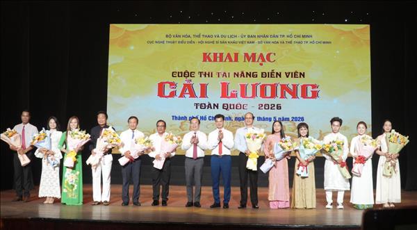 Lễ khai mạc Cuộc thi Tài năng Diễn viên Cải lương toàn quốc năm 2026