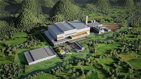 河内市投资超5.25万亿越盾的通山垃圾发电厂项目动工建设