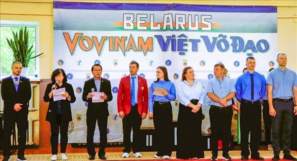 Lan tỏa tinh thần và giá trị Việt Võ Đạo tại Belarus