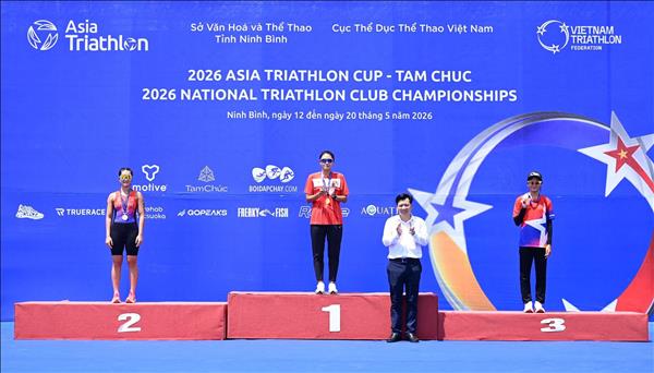 Nâng tầm Triathlon Việt Nam trên bản đồ thể thao khu vực và quốc tế