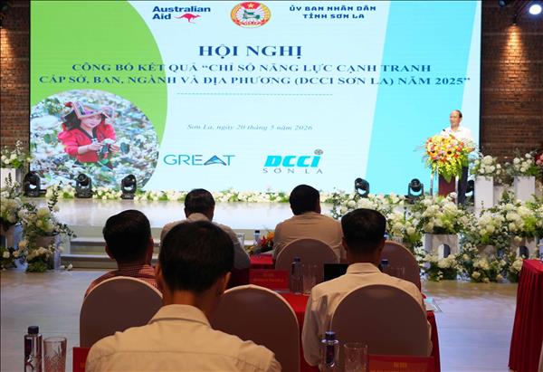 Sơn La nâng chất lượng môi trường đầu tư từ chỉ số DCCI