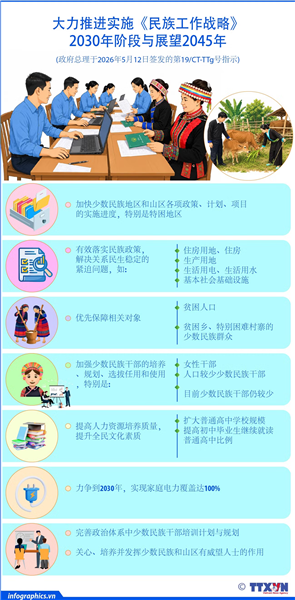 大力推进落实《2030年阶段和展望2045年的民族工作战略》