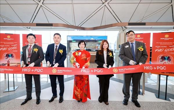 Khai trương đường bay thẳng Phú Quốc - Hong Kong (Trung Quốc)