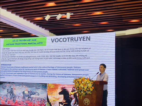 Mở rộng không gian phát triển võ thuật gắn với công nghiệp văn hóa, kinh tế thể thao