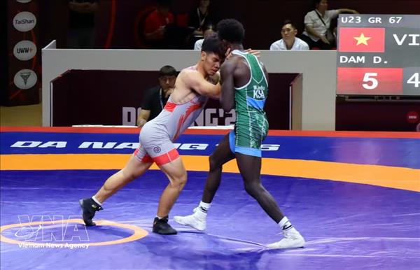 Près de 900 athlètes aux Championnats dAsie de lutte 2026 à Da Nang