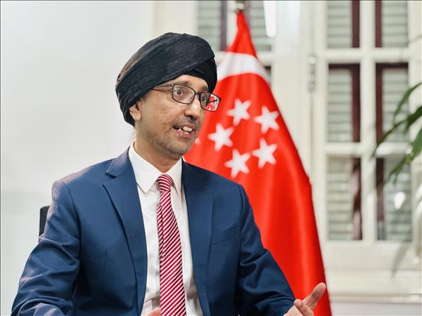 Đại sứ Singapore Rajpal Singh: Chuyến thăm của Tổng Bí thư, Chủ tịch nước Tô Lâm đưa quan hệ hai nước bước vào giai đoạn hợp tác mới