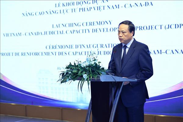 Vietnam–Canada judicial capacity development project launched