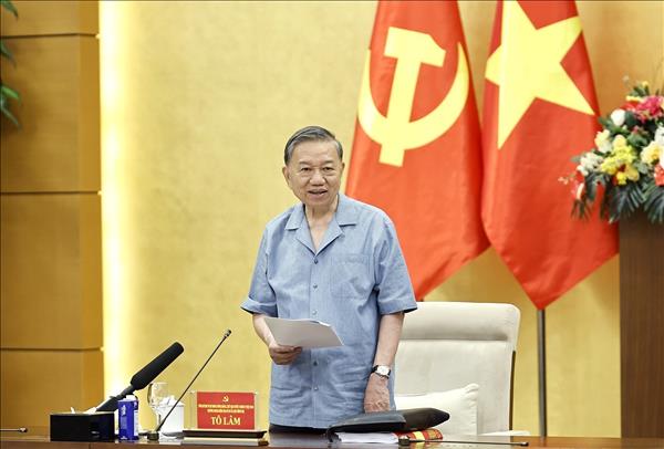 Tổng Bí thư, Chủ tịch nước Tô Lâm: Công tác lập pháp phải chuyển mạnh từ tư duy quản lý sang kiến tạo phát triển