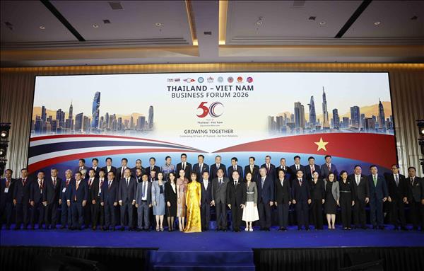 Le secrétaire général et président To Lam participe au Forum daffaires Vietnam–Thaïlande 2026