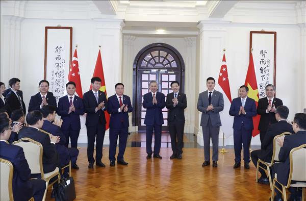 Tổng Bí thư, Chủ tịch nước Tô Lâm chứng kiến Lễ trao các văn kiện hợp tác Việt Nam – Singapore
