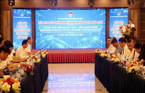 Hà Tĩnh đưa kinh tế tư nhân thành động lực phát triển