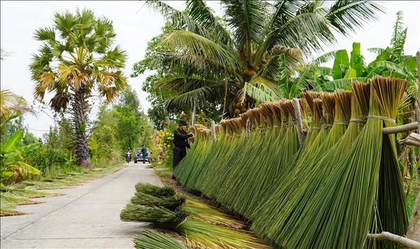 Độc đáo đồ thủ công mỹ nghệ từ cỏ bàng