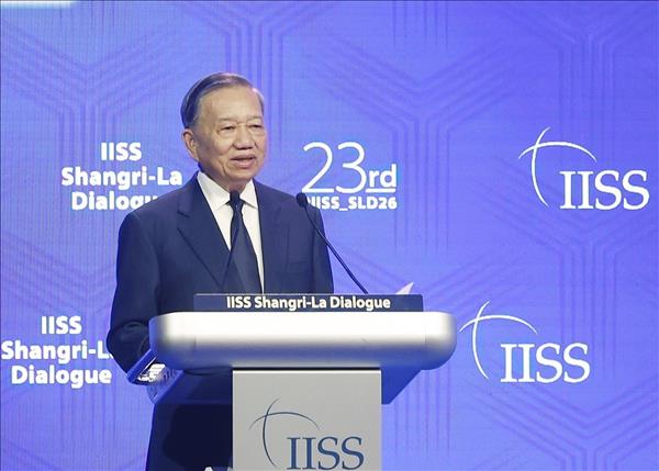 Top Vietnamese leader receives foreign defence ministers on Shangri-la Dialogue sidelines
