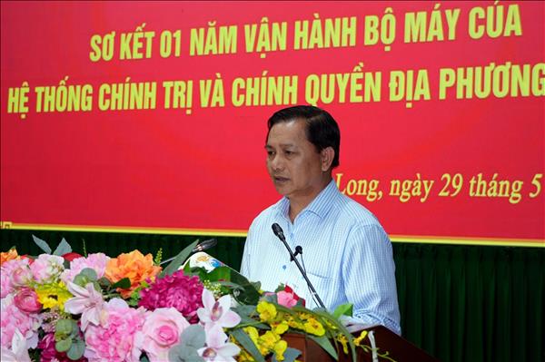 Hoàn thiện mô hình chính quyền địa phương 2 cấp gắn với đẩy mạnh chuyển đổi số