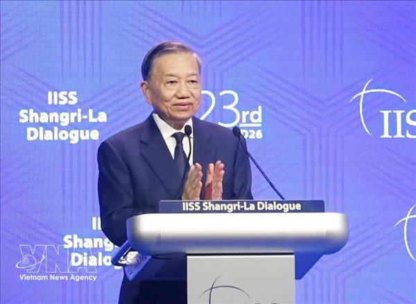 Le discours de Tô Lâm au Dialogue de Shangri-La largement relayé par les médias internationaux