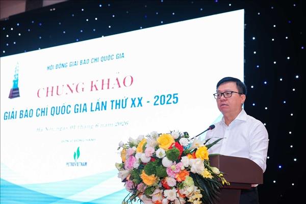 Khai mạc vòng chung khảo Giải Báo chí Quốc gia lần thứ XX- năm 2025