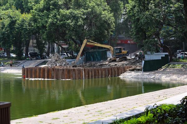 Tăng ca thi công đêm, Hà Nội quyết xử lý điểm nghẽn ngập úng