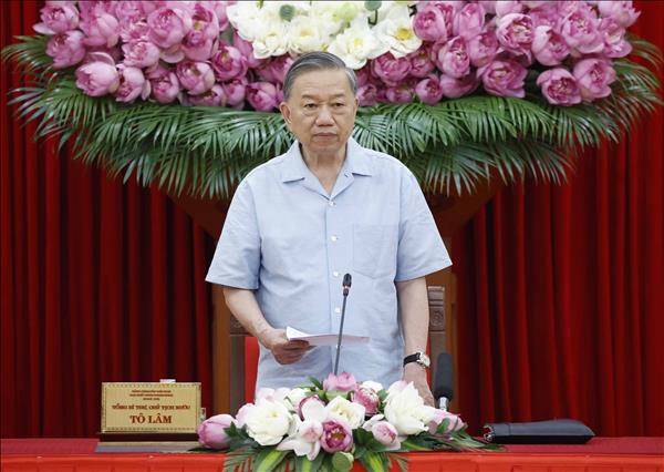 Tổng Bí thư, Chủ tịch nước Tô Lâm chủ trì họp sơ kết mô hình chính quyền 3 cấp