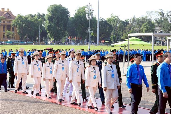 Đại hội XIV Công đoàn Việt Nam: Bắt đầu ngày làm việc đầu tiên