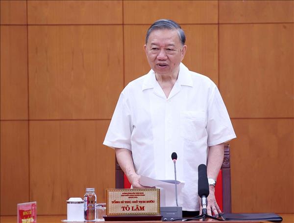 Tổng Bí thư, Chủ tịch nước Tô Lâm: Không để xã hội giàu lên về vật chất nhưng nghèo đi về văn hóa, đạo đức và các giá trị nhân văn​