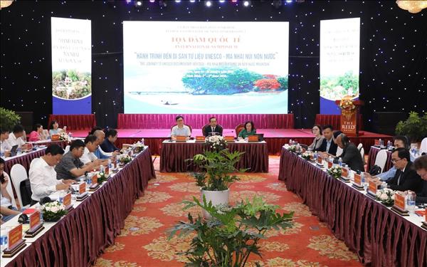 International symposium highlights journey of Non Nuoc Mountain inscriptions towards UNESCO recognition