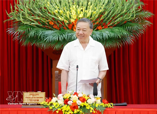 越共中央总书记、国家主席苏林：革新党的执政方式，实现国家战略自主、快速可持续发展