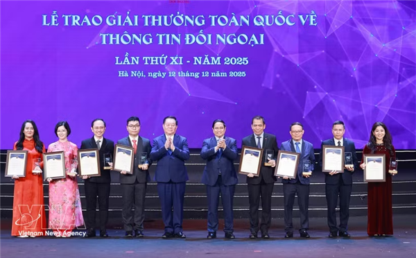 2026年全国对外新闻奖：向全球推广越南形象