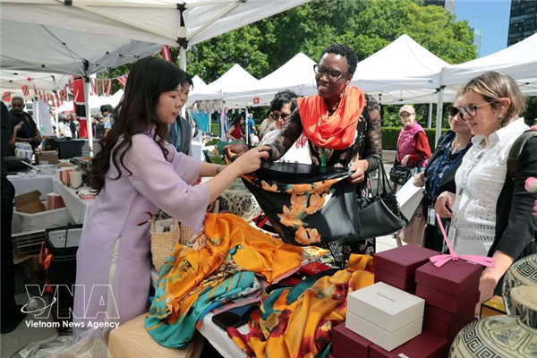 Vietnam deja huella inolvidable en feria de las Naciones Unidas