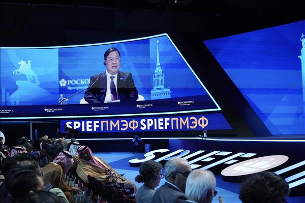Deputy PM proposes 3 major areas of cooperation at St Petersburg International Economic Forum