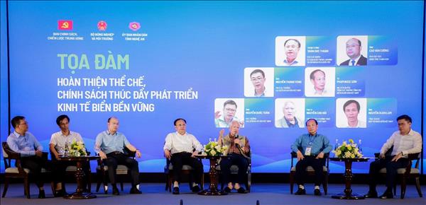 Hoàn thiện thể chế để thúc đẩy phát triển kinh tế biển
