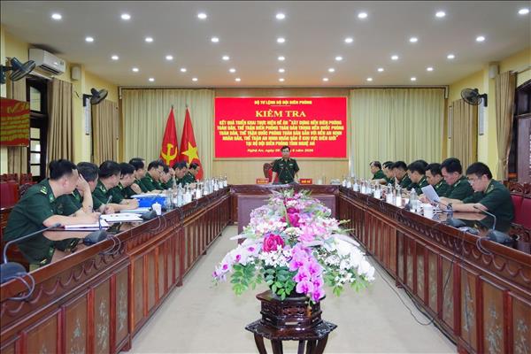 Củng cố thế trận biên phòng toàn dân vững chắc nơi biên giới