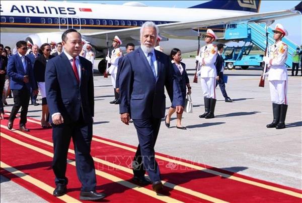 ທ່ານ​ນາ​ຍົກ​ລັດ​ຖະ​ມົນ​ຕີ Timor-Leste Kay Rala Xanana Gusmão ມາ ​ຮ່າ​ໂນ້ຍ ເລິ່ມ​ຕົ້ນ​ການ​ຢ້ຽມ​ຢາມ ຫວຽດ​ນາມ ຢ່າງ​ເປັນ​ທງ​ການ ແລະ ເຂົ້າ​ຮ່ວມ AFF 2026