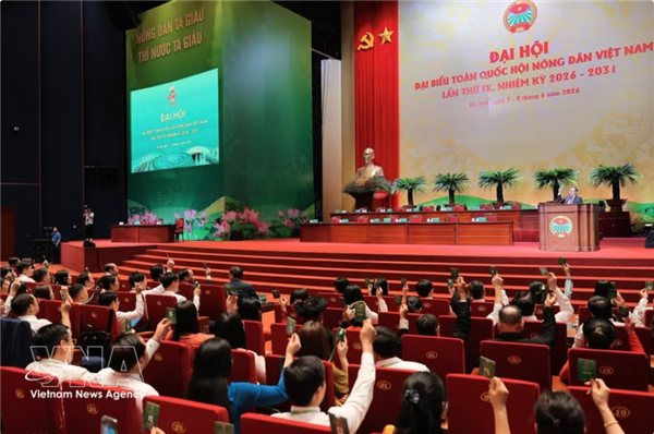 600名代表出席越南农民协会第九次全国代表大会