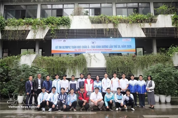 Vietnam se sitúa entre los siete mejores de la Olimpiada Matemática de Asia-Pacífico 2026