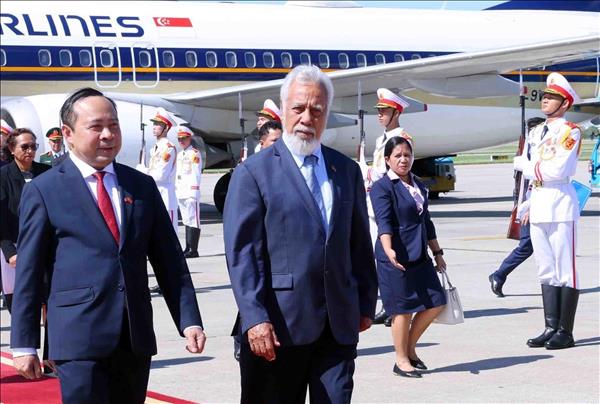 Timor-Leste PM arrives in Hanoi for official visit, 3rd ASEAN Future Forum