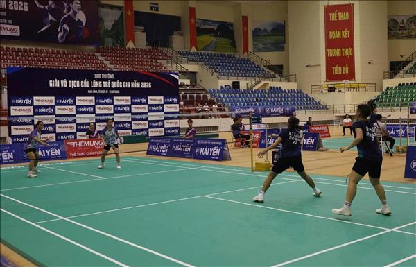 Bế mạc Giải vô địch Cầu lông trẻ quốc gia năm 2026
