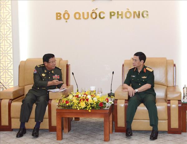 ຫວຽດ​ນາມ ກຳ​ປູ​ເຈຍ ຮັກ​ສາ​ປະ​ສ​ິດ​ທິ​ຜົນ​ບັນ​ດາ​ກົ​ນ​ໄກ​ຮ່ວມ​ມື​ດ້ານ​ປ້ອງ​ກັນ​ຊາດ