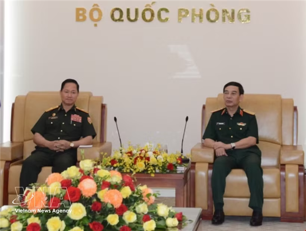 国防合作是越老特殊团结关系的重要支柱