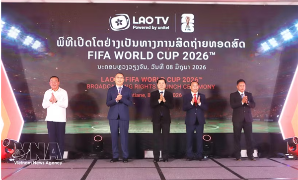 La coentreprise Viettel-Laos décroche les droits de diffusion du Mondial 2026