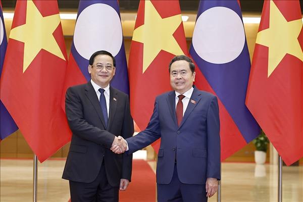 Quốc hội Việt Nam - Lào tích cực phối hợp triển khai các thỏa thuận hợp tác