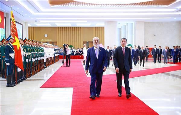PM Welcomes Timor-Leste Counterpart in Hanoi