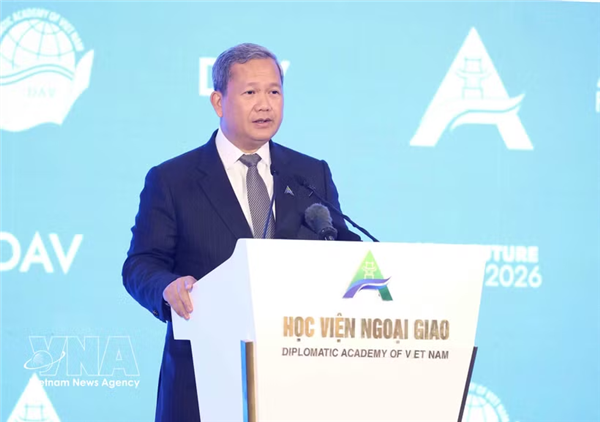 柬埔寨首相洪玛奈结束对越南的正式访问并出席2026年东盟未来论坛
