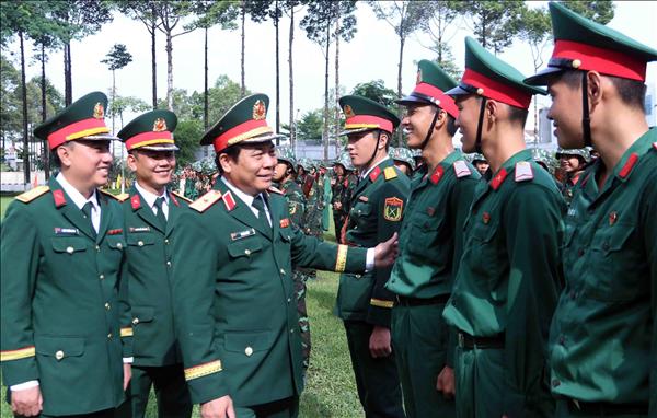 Dấu mốc trưởng thành của chiến sĩ mới Thành phố mang tên Bác